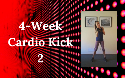 4-Week Cardio Kick 2 (Intermediate+) (shoulder-friendly, NO plank-style exercises)